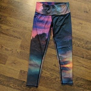 Teeki yoga pants - multi colored - Size L